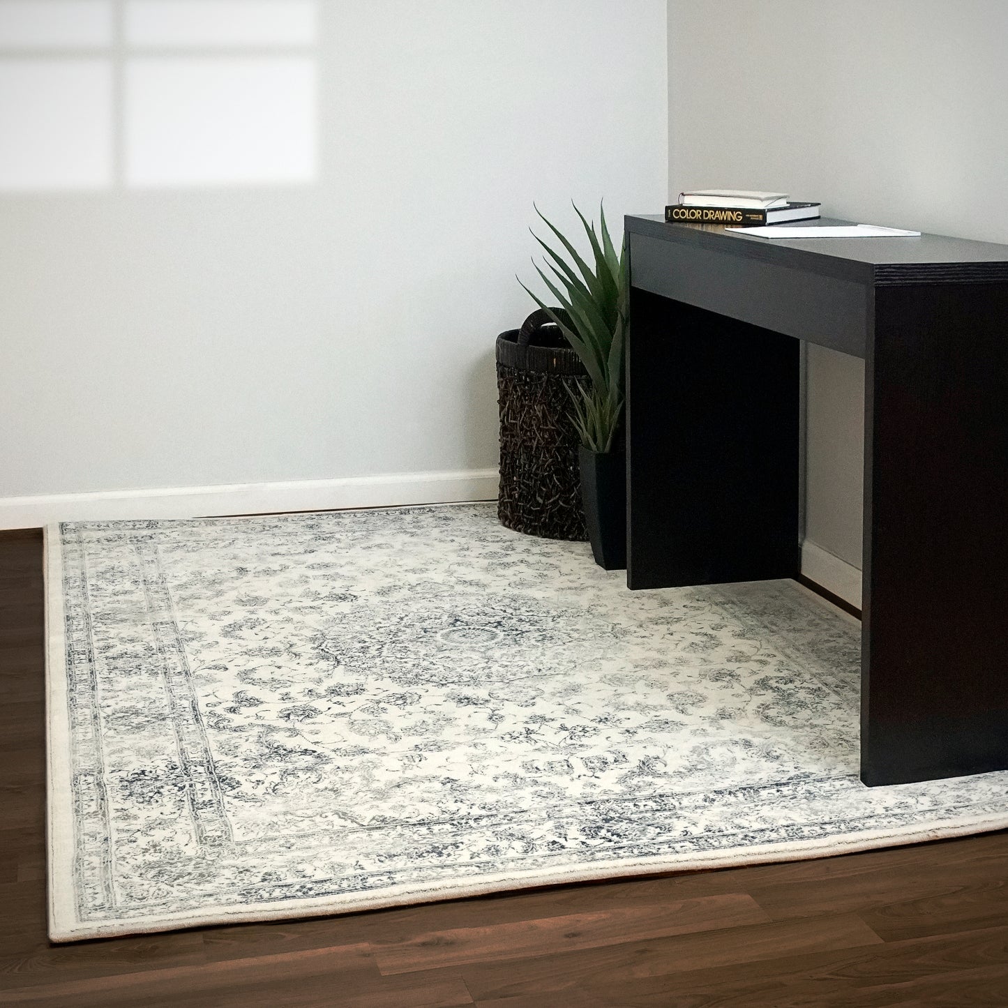 Ancient Garden Traditional Cream Classic Medium Pile Rug