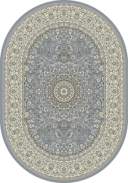 ANCIENT GARDEN 57119 Steel Blue/Cream