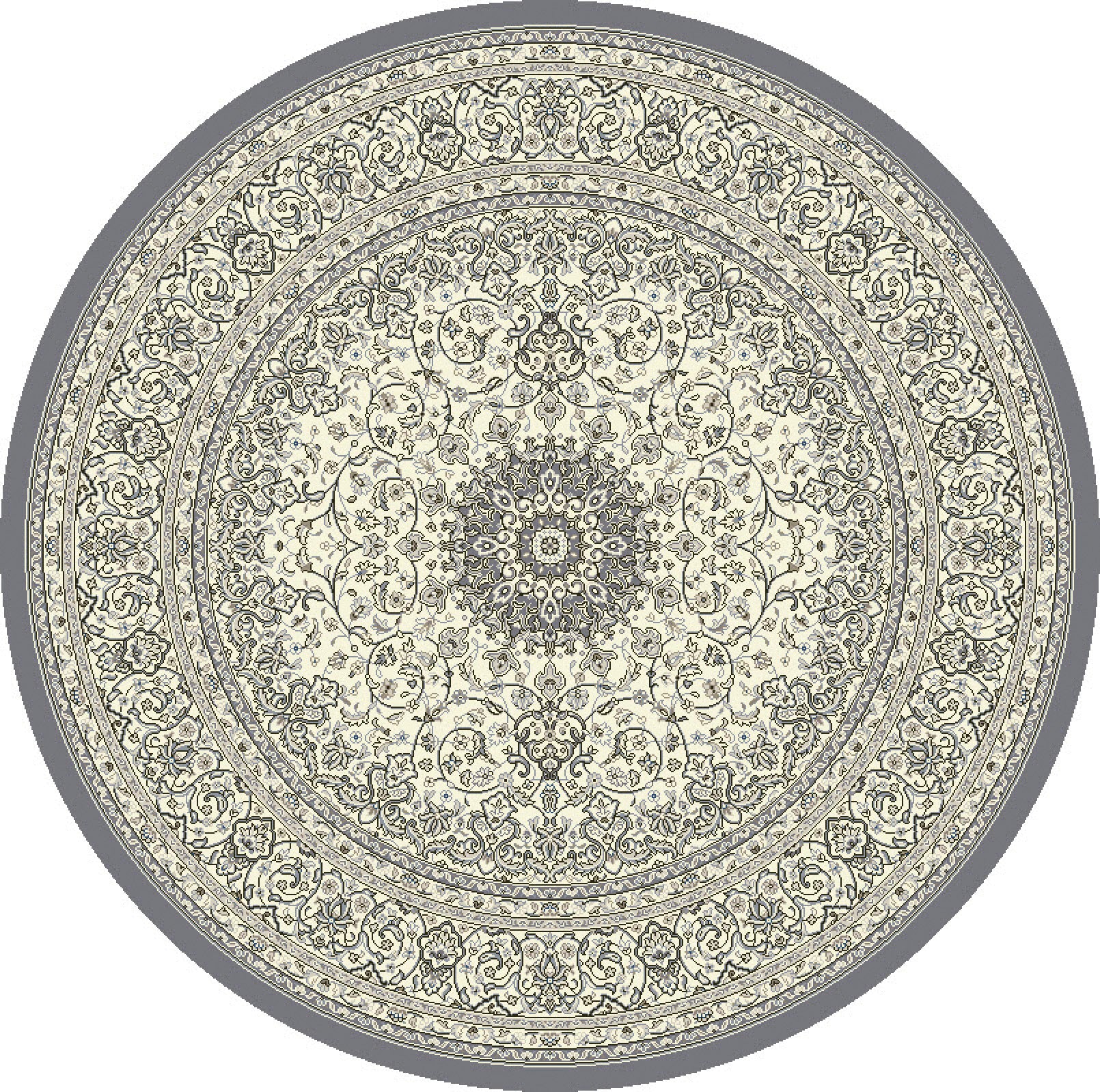 ANCIENT GARDEN 57119 Grey/Cream