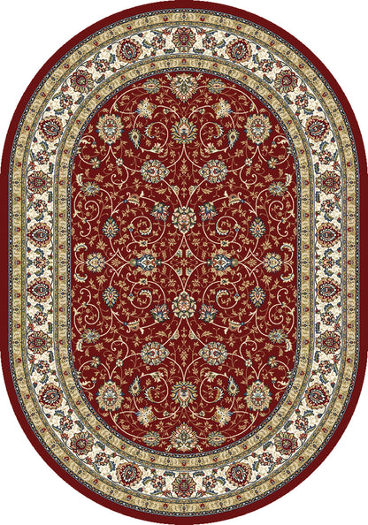 ANCIENT GARDEN 57120 Red/Ivory