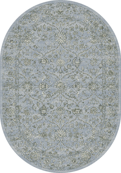 ANCIENT GARDEN 57136 Steel Blue/Cream