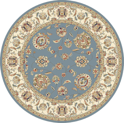 ANCIENT GARDEN 57365 Light Blue/Ivory