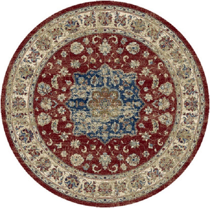 ANCIENT GARDEN 57559 Red/Ivory