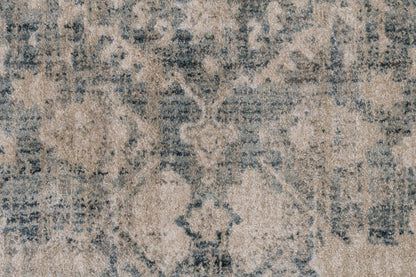Bloomfield Transitional Grey/Cream Oriental Medium Pile Rug