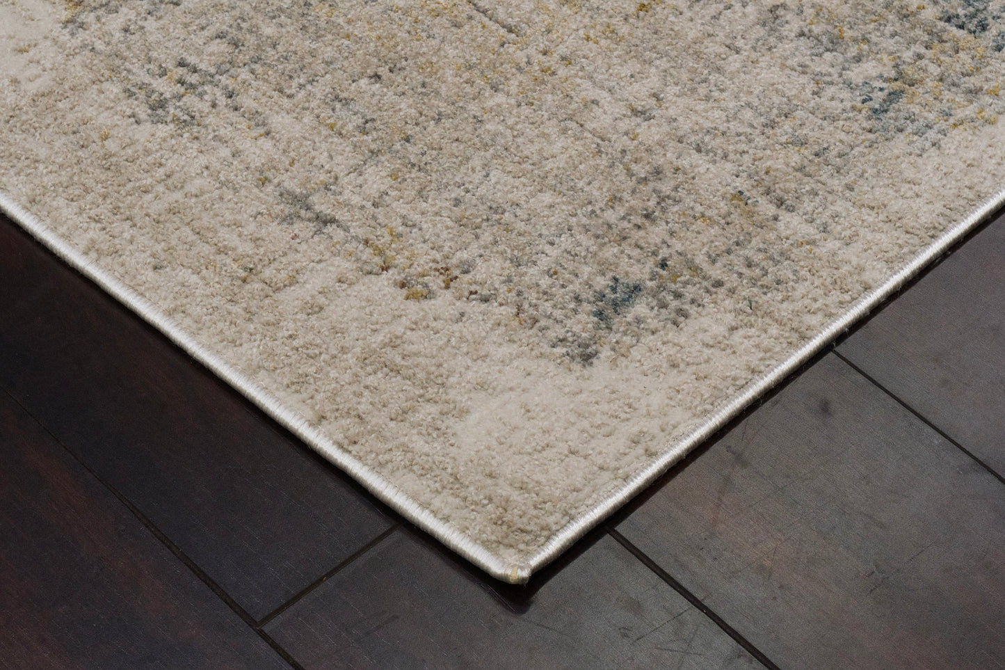 Bloomfield Modern Grey/Beige Abstract Medium Pile Rug