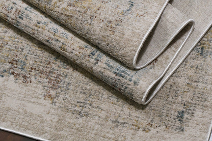 Bloomfield Modern Grey/Beige Abstract Medium Pile Rug