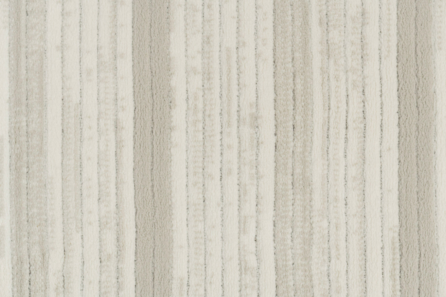 Boutique Modern Grey/Cream Striped Medium Pile Rug