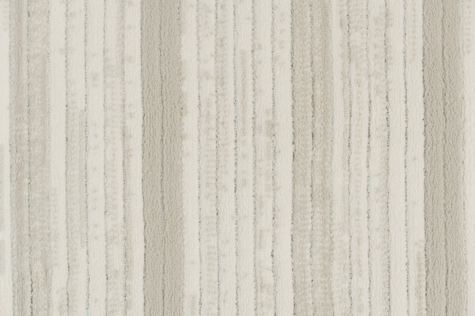 Boutique Modern Grey/Cream Striped Medium Pile Rug