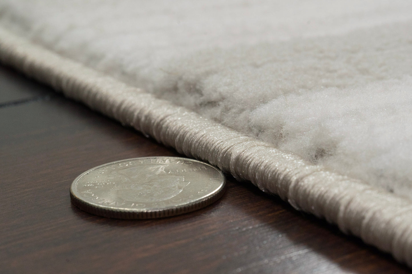 Boutique Modern Grey/Cream Striped Medium Pile Rug