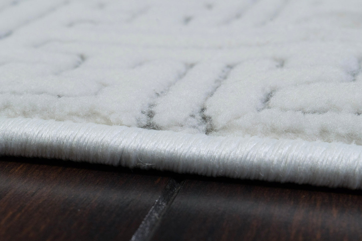 Boutique Modern Cream/Grey Geometric Medium Pile Rug