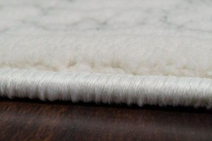 Boutique Traditional Grey/Cream Floral Medium Pile Rug