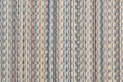 Brighton Contemporary Blue Modern No Pile Rug