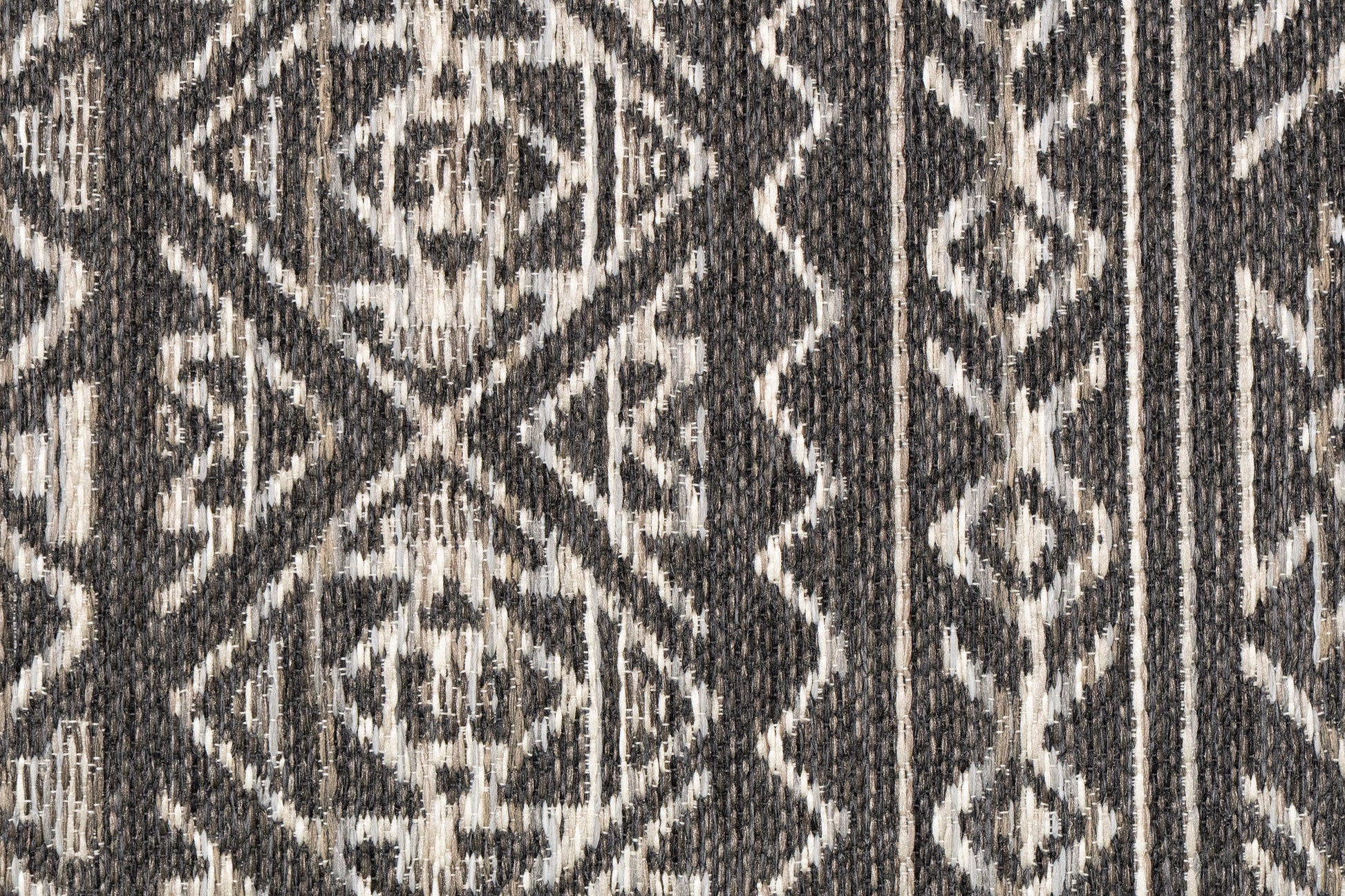 Brighton Contemporary Grey Modern No Pile Rug