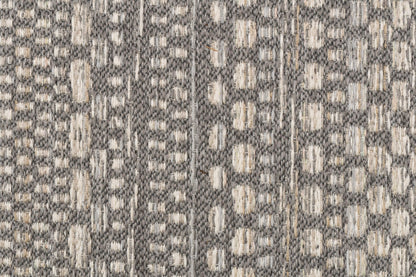 Brighton Contemporary Light Grey Modern No Pile Rug