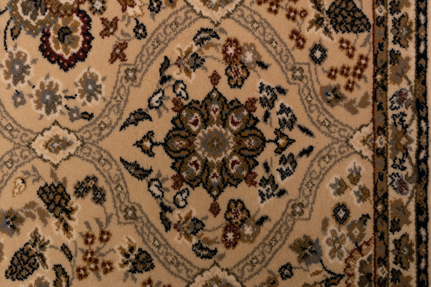 Brilliant Traditional Linen Classic Medium Pile Rug