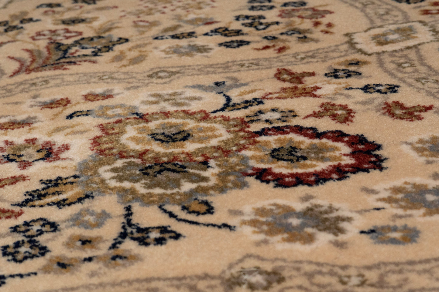 Brilliant Traditional Linen Classic Medium Pile Rug
