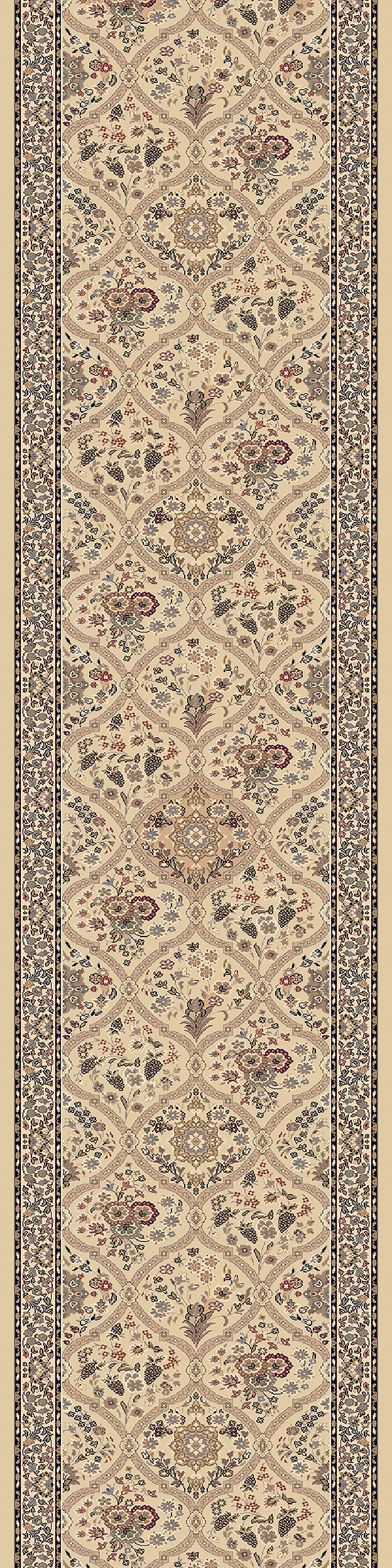 Brilliant Traditional Linen Classic Medium Pile Rug
