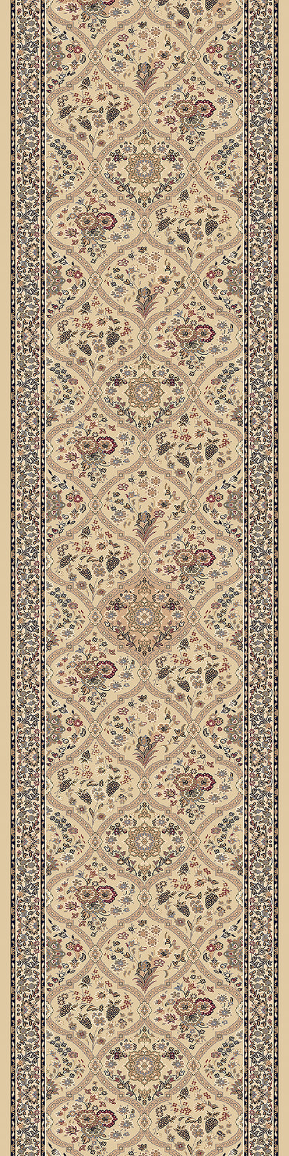 Brilliant Traditional Linen Classic Medium Pile Rug