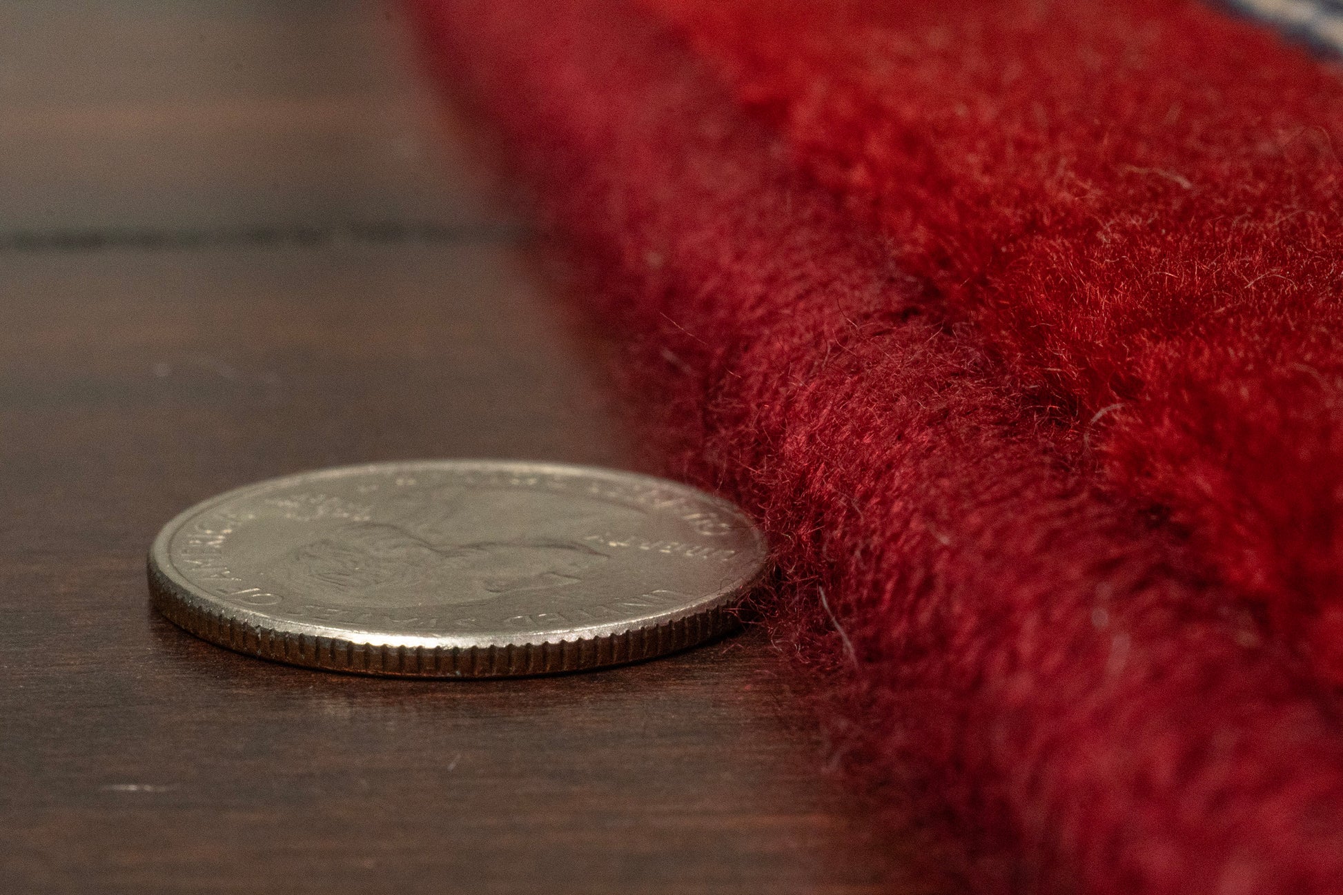 Brilliant Traditional Red Classic Medium Pile Rug