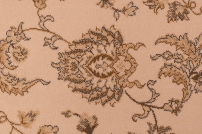 Brilliant Traditional Ivory Classic Medium Pile Rug