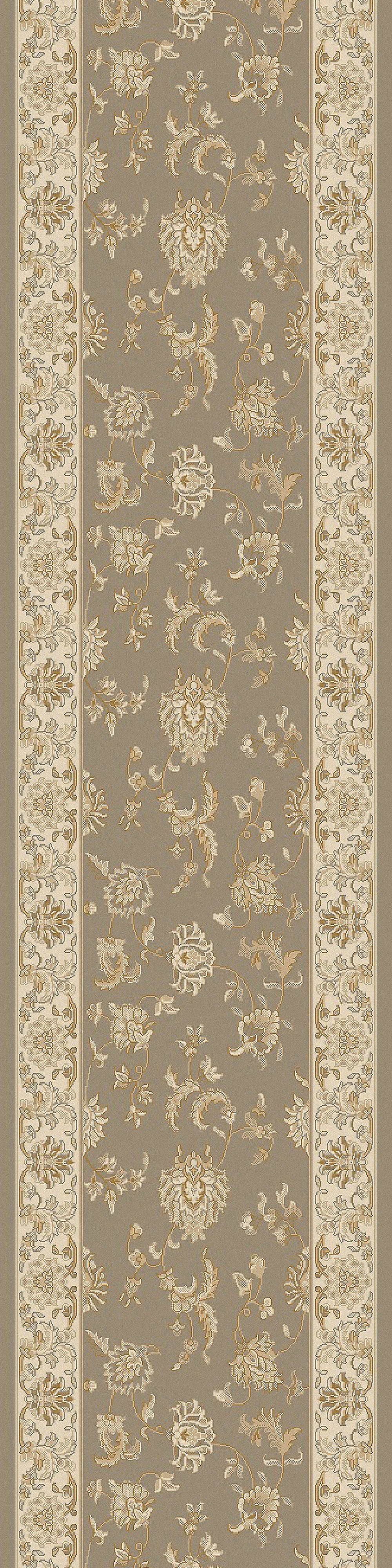 Brilliant Traditional Brown Classic Medium Pile Rug