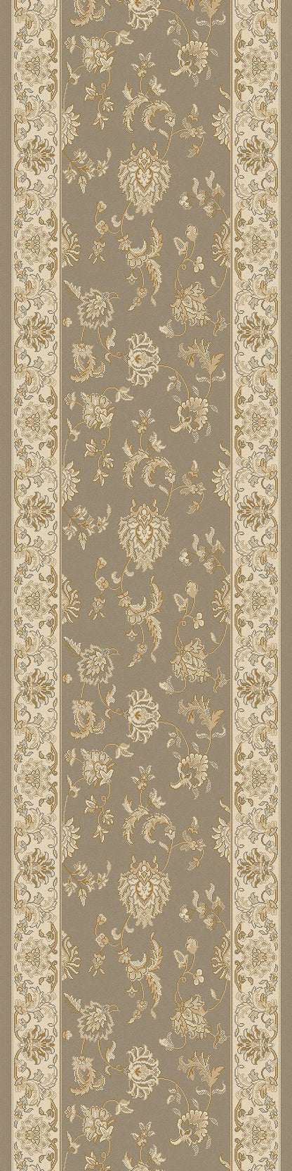Brilliant Traditional Brown Classic Medium Pile Rug