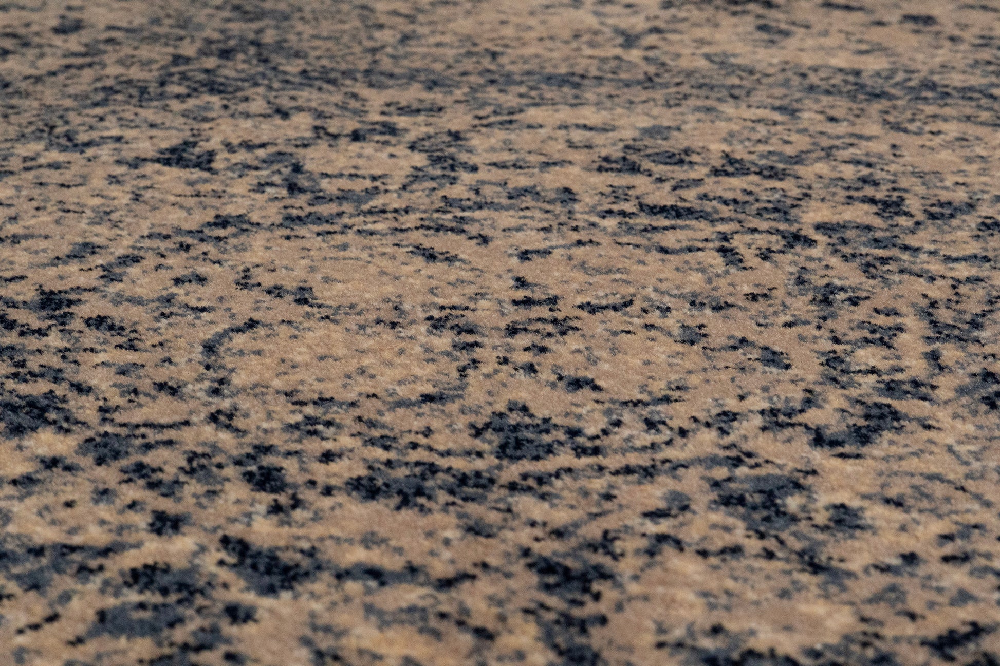 Brilliant Traditional Blue Distressed Medium Pile Rug