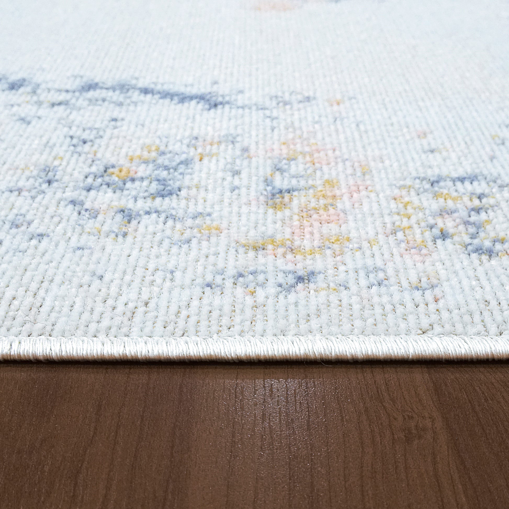 Bristol Transitional Multi Distressed Low Pile Rug