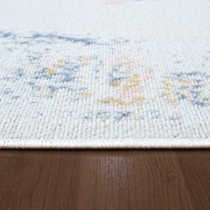 Bristol Transitional Multi Distressed Low Pile Rug