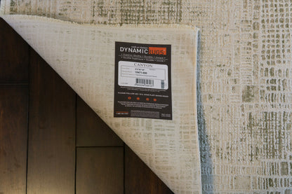 Canyon Modern Grey/Dark Grey Abstract Medium Pile Rug