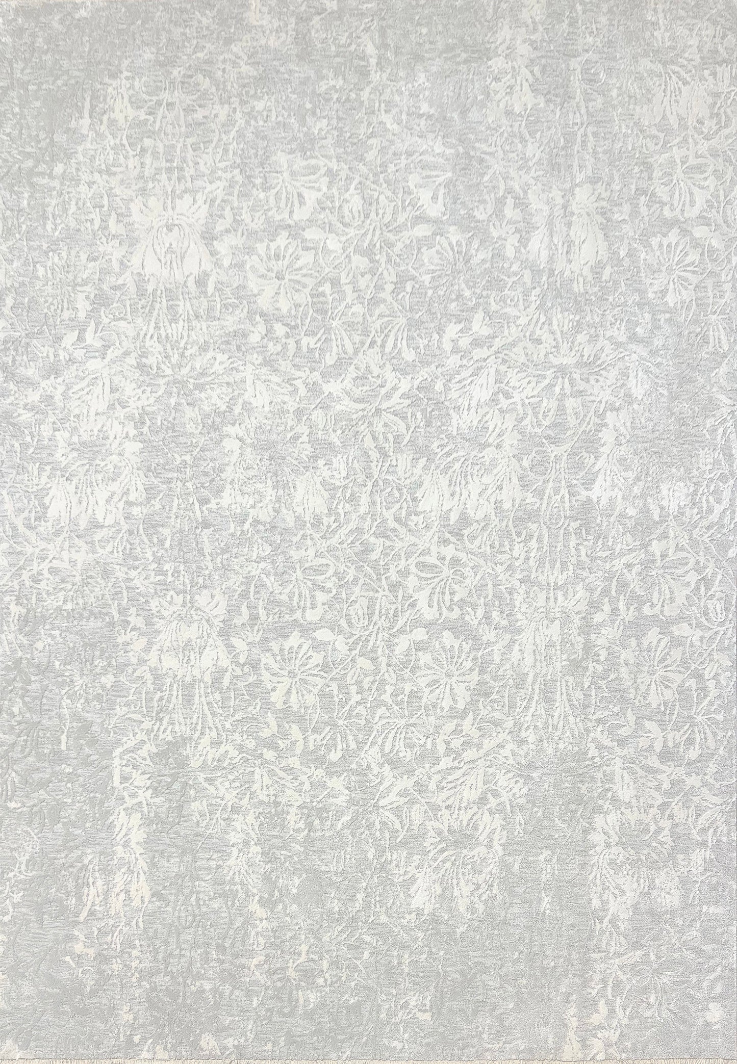 Canyon Modern Grey/Cream Floral Medium Pile Rug