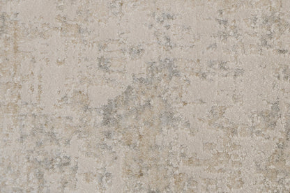 Canyon Modern Grey/Cream/Beige Abstract Medium Pile Rug