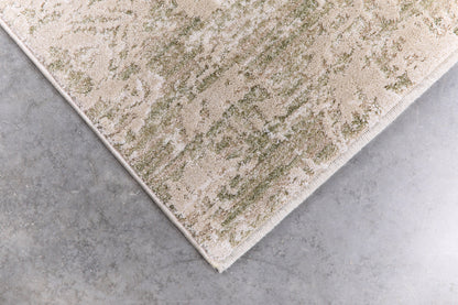 Canyon Transitional Beige/Sage Floral Medium Pile Rug