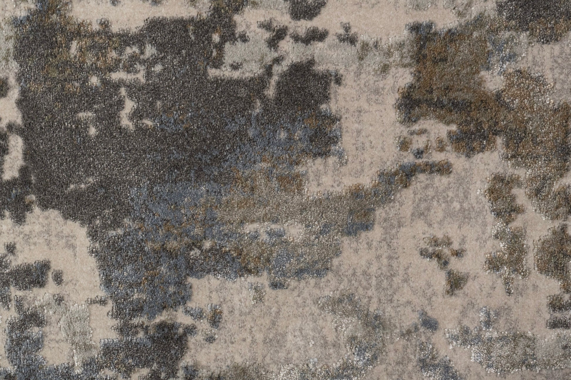 Castilla Modern Cream/Grey Distressed Medium Pile Rug