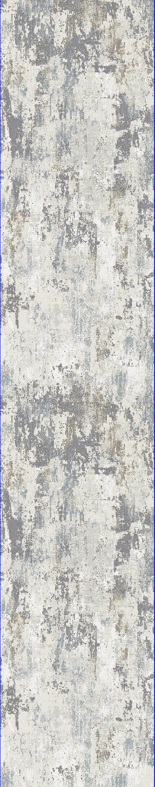 Castilla Modern Cream/Grey Distressed Medium Pile Rug