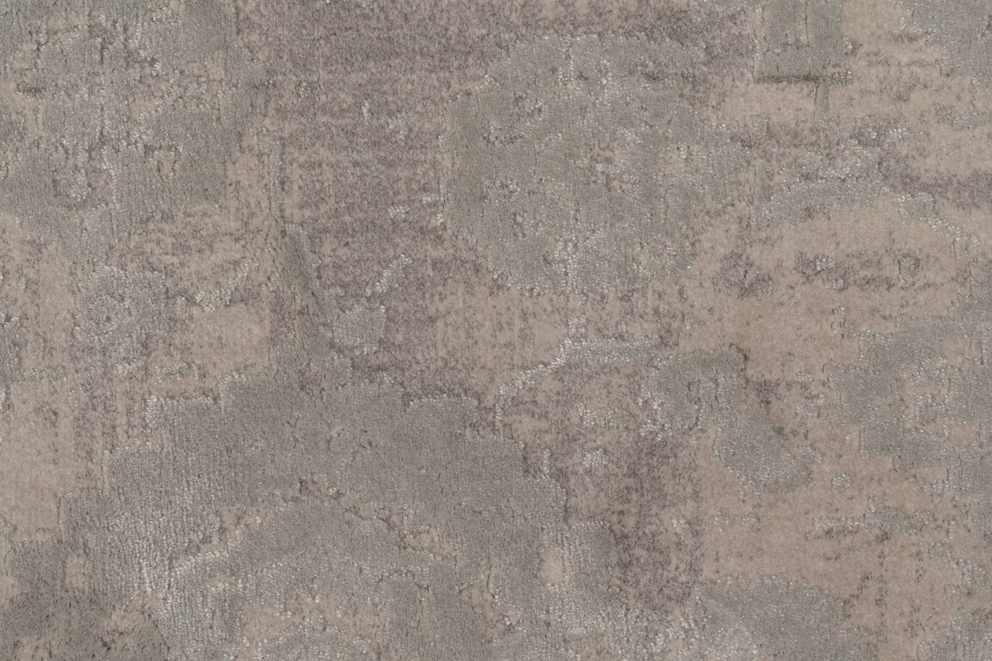 Castilla Modern Cream/Silver Distressed Medium Pile Rug