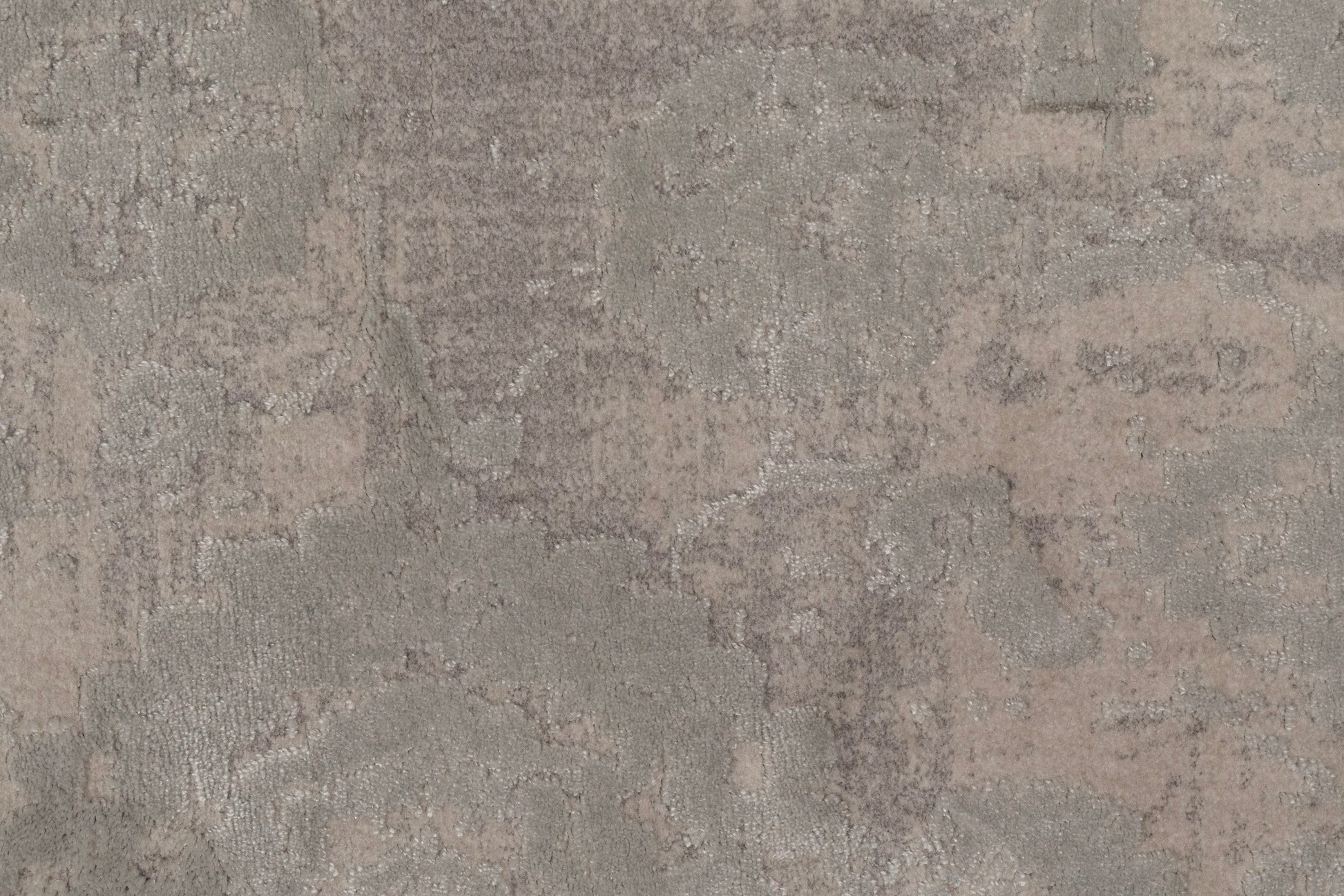 Castilla Modern Cream/Silver Distressed Medium Pile Rug