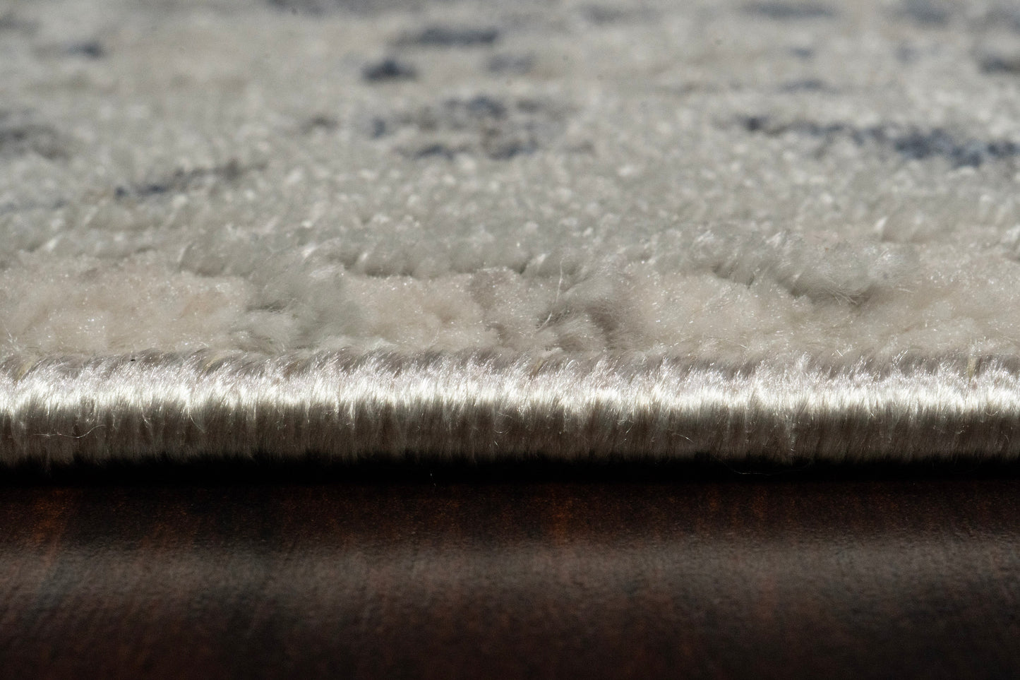 Castilla Modern Grey/Blue Distressed Medium Pile Rug