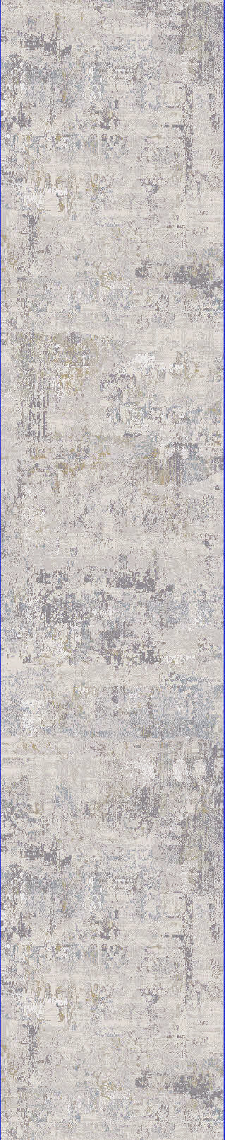 Castilla Modern Cream/Grey Distressed Medium Pile Rug