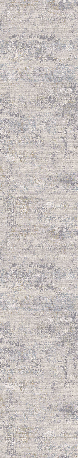 Castilla Modern Cream/Grey Distressed Medium Pile Rug