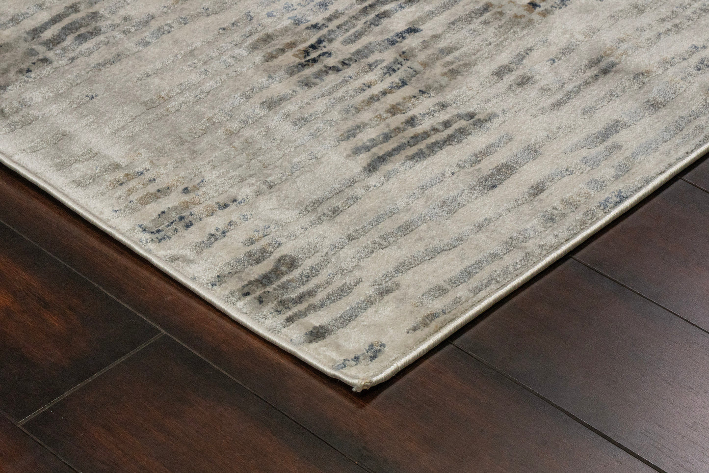 Castilla Modern Grey/Multi Distressed Medium Pile Rug
