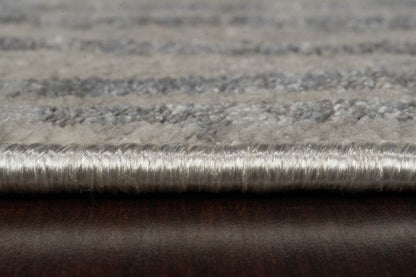 Castilla Modern Grey/Multi Distressed Medium Pile Rug