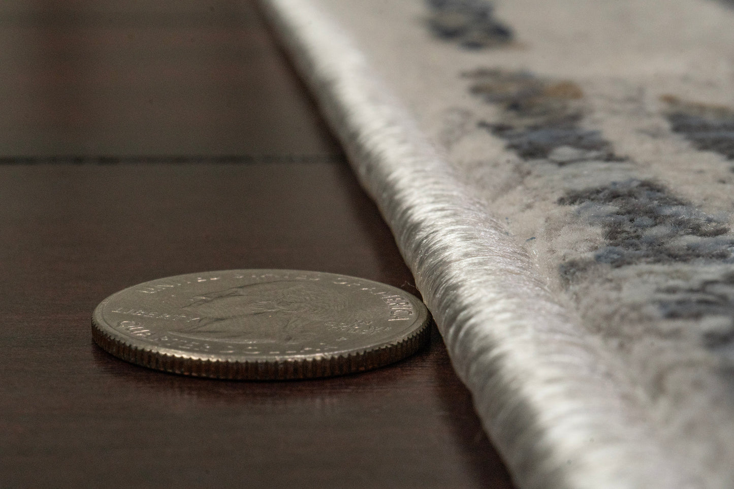 Castilla Modern Grey/Multi Distressed Medium Pile Rug