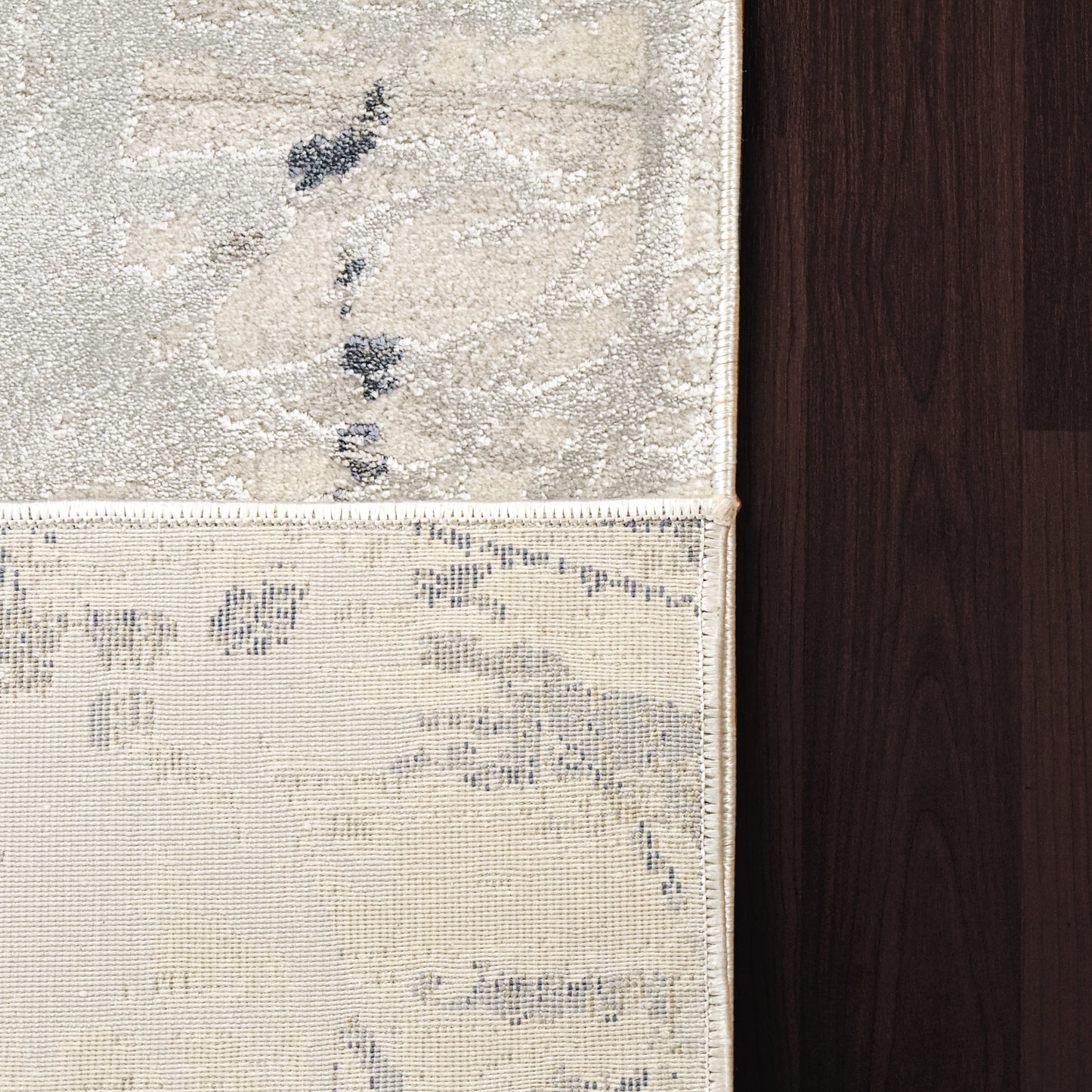 Castilla Modern Ivory/Beige Distressed Medium Pile Rug
