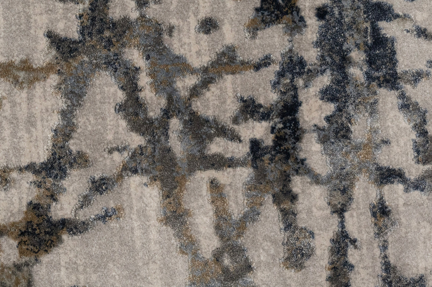 Castilla Modern Grey/Multi Distressed Medium Pile Rug