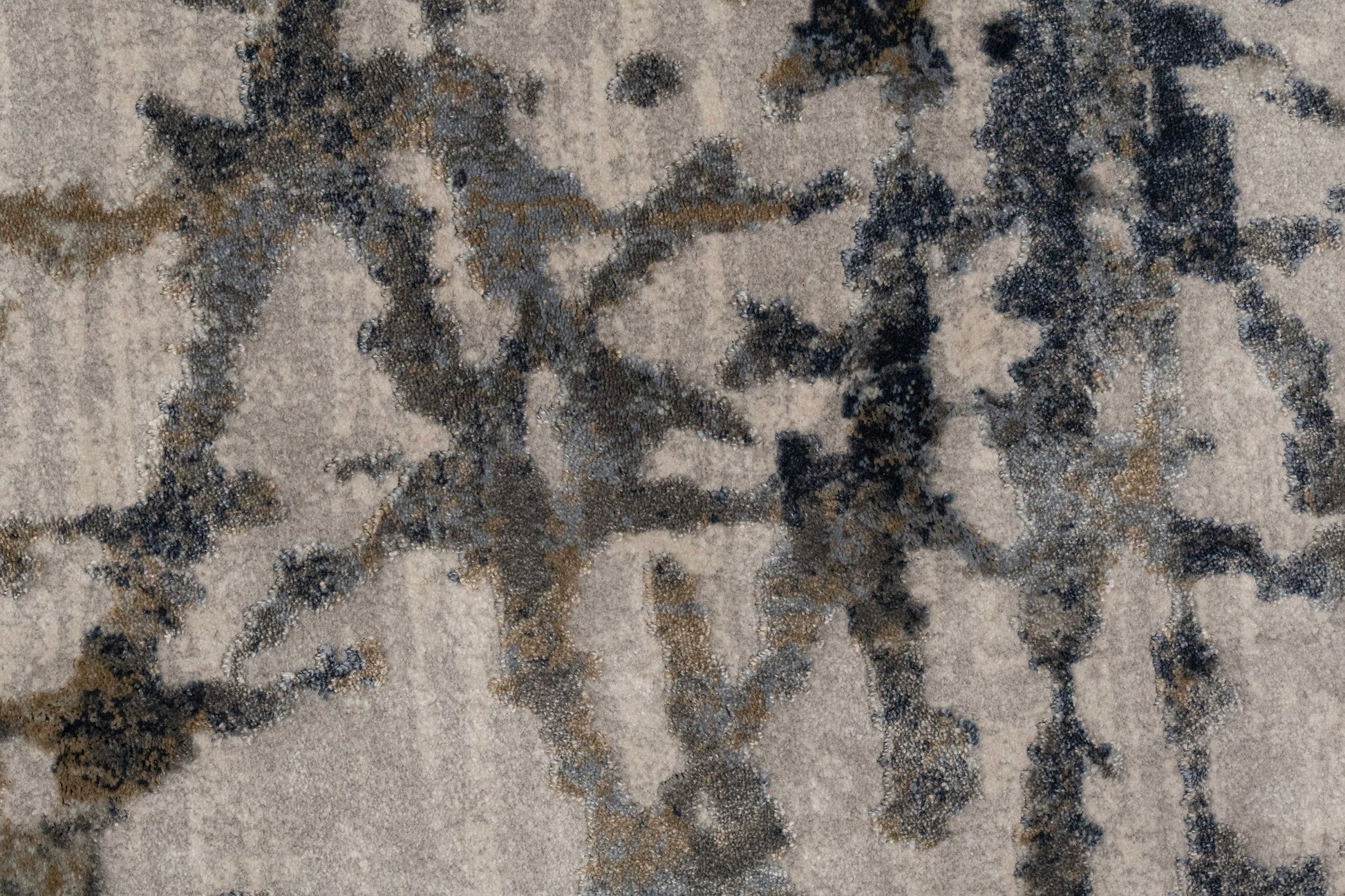 Castilla Modern Grey/Multi Distressed Medium Pile Rug