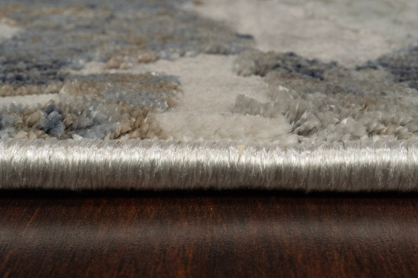 Castilla Modern Grey/Multi Distressed Medium Pile Rug