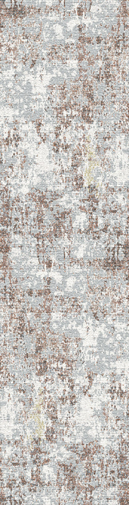 Couture Contemporary Ivory/Copper Abstract Medium Pile Rug