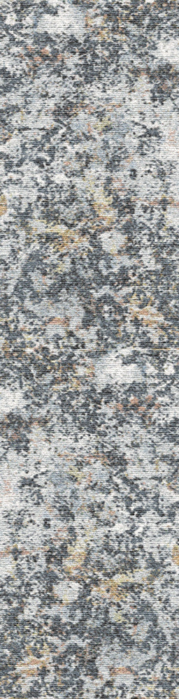 Couture Contemporary Charcoal/Copper Abstract Medium Pile Rug