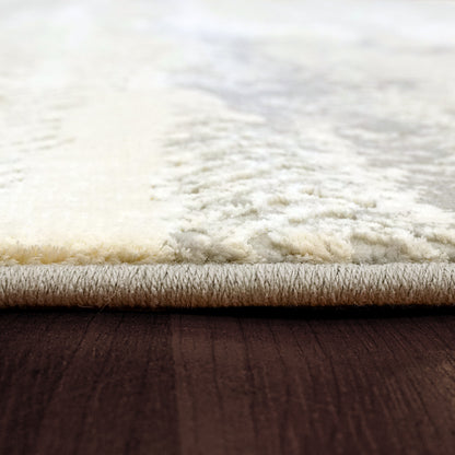 Couture Contemporary Grey Abstract Medium Pile Rug